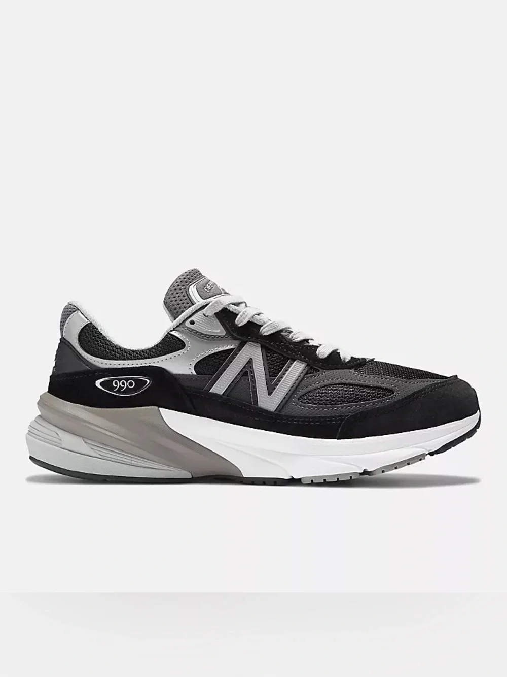 New Balance Made in USA 990v6 Men’s Athletic Shoes - Black Gray Size 10 EU 44